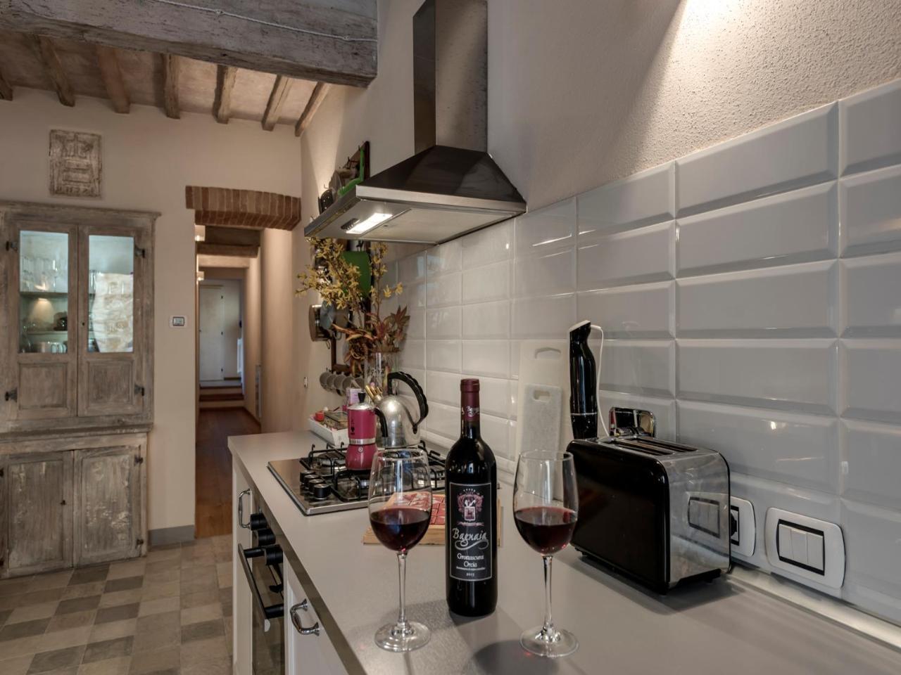 Apartment La Scala 1572 San Quirico dʼOrcia Εξωτερικό φωτογραφία