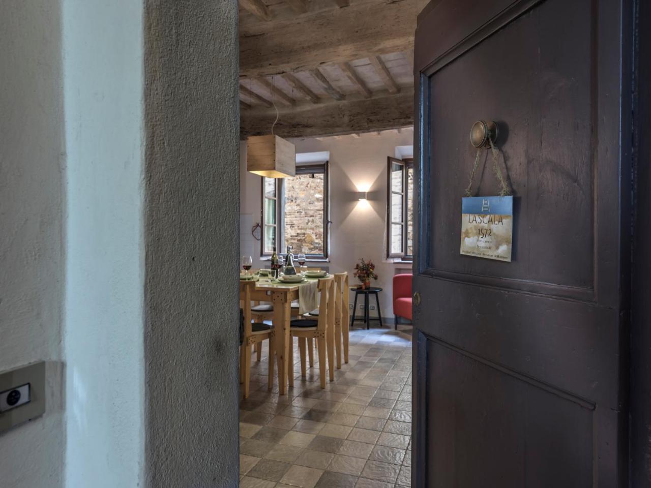 Apartment La Scala 1572 San Quirico dʼOrcia Εξωτερικό φωτογραφία
